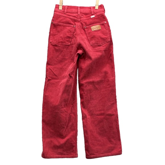 Billabong x Wrangler Wide Corduroy Pants Womens 25 Surf Western 70s Retro Skater - Picture 2 of 13